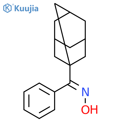 (Z)-N-(adamantan-1-yl)(phenyl)methylidenehydroxylamine structure