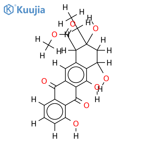 7-epi-aklavinone structure
