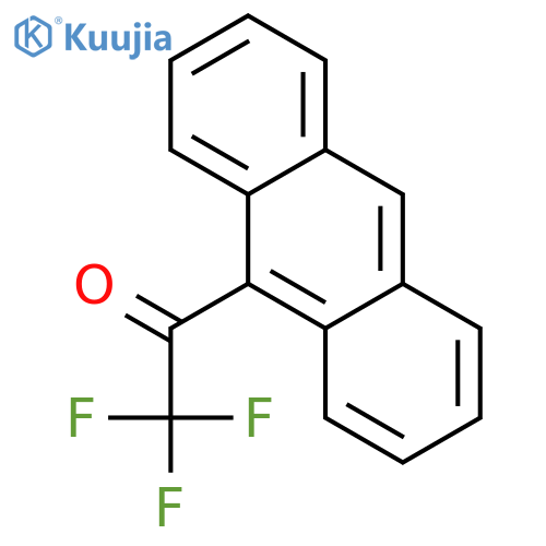 9-Trifluoroacetylanthracene structure