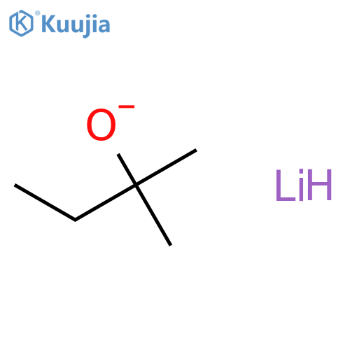 Lithium 2-methyl-2-butoxide, Lithium tert-amylate, Lithium tert-pentoxide, Lithium tert-pentyloxide structure