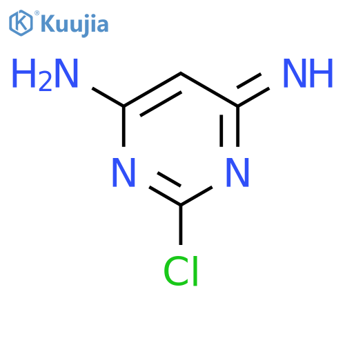 4,6-Pyrimidinediamine, 2-chloro- (9CI) structure