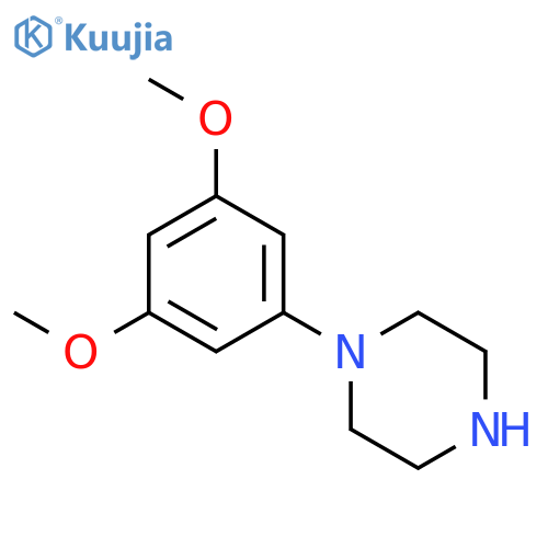 1-(3,5-Dimethoxyphenyl)piperazine structure