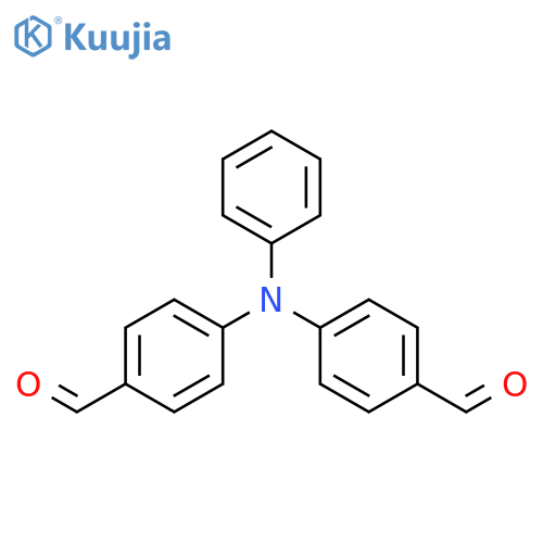 Bis(4-formylphenyl)phenylamine structure