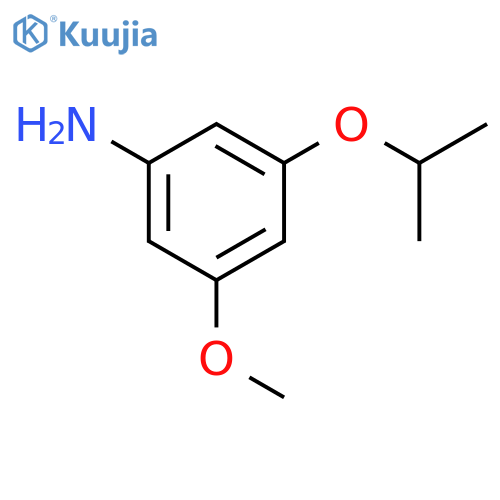 3-methoxy-5-(propan-2-yloxy)aniline structure