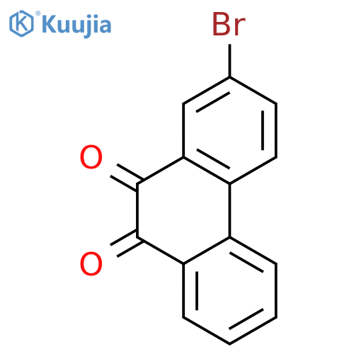 2-Bromophenanthrene-9,10-dione structure