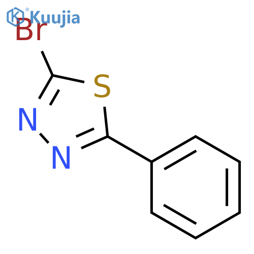 2-Bromo-5-phenyl-1,3,4-thiadiazole structure