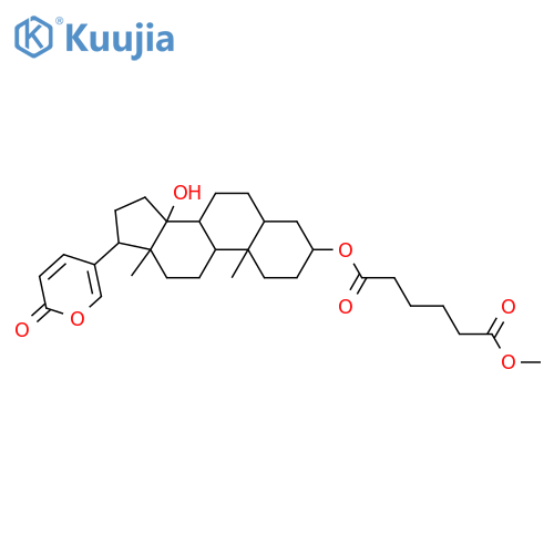 3,14-Dihydroxybufa-20,22-dienolide; (3β,5β,14β)-form, 3-O-(Me adipoyl) structure