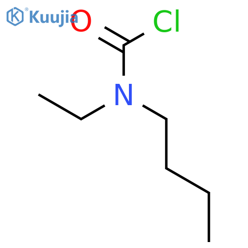 N-butyl-N-ethylcarbamoyl chloride structure