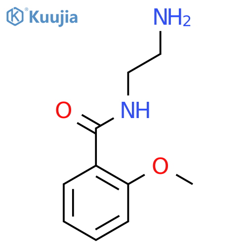 Benzamide,N-(2-aminoethyl)-2-methoxy- structure