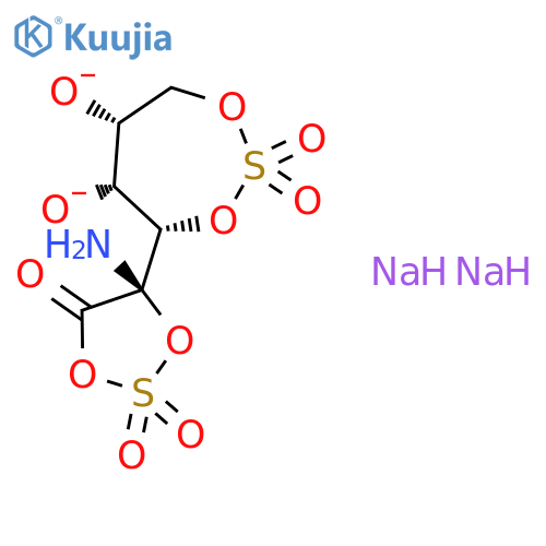 D-Glucosamine-3,6-di-O-sulphate sodium salt structure