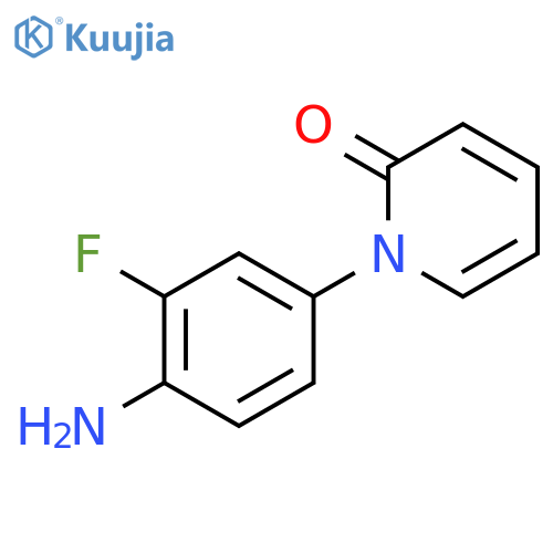 1-(4-Amino-3-fluorophenyl)pyridin-2-one structure
