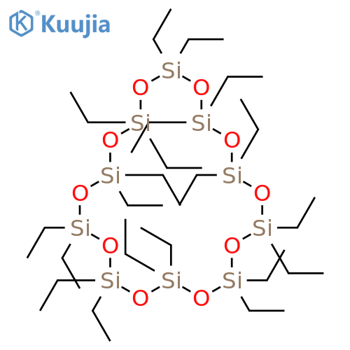 Cyclodecasiloxane, eicosaethyl- structure