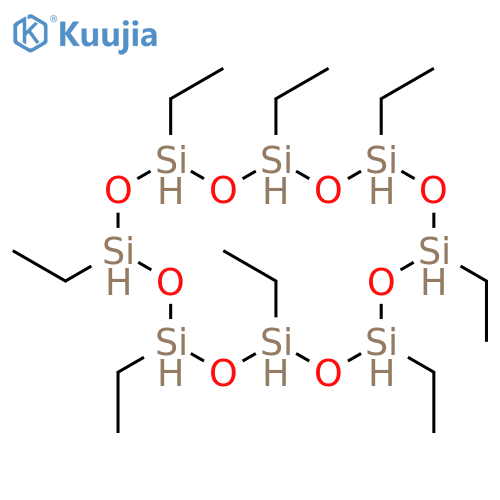 Cyclooctasiloxane, 2,4,6,8,10,12,14,16-octaethyl- structure