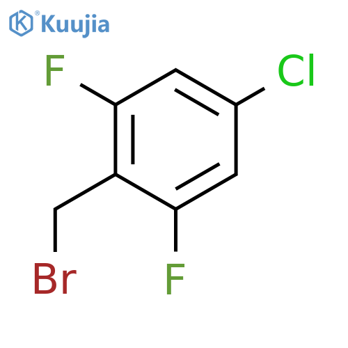 2-(Bromomethyl)-5-chloro-1,3-difluorobenzene structure