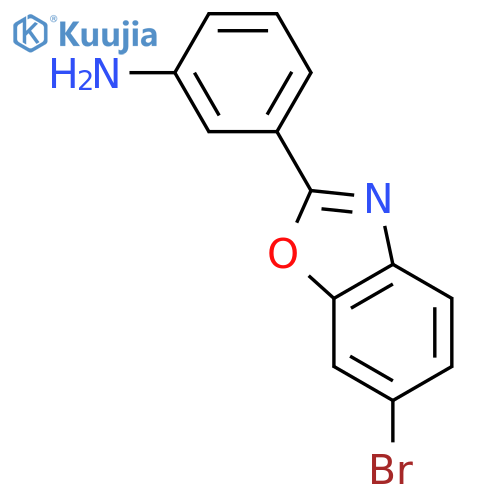 3-(6-Bromobenzo[d]oxazol-2-yl)aniline structure