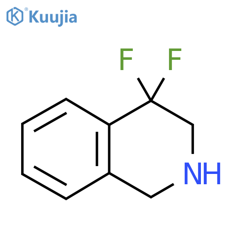 4,4-DIFLUORO-1,2,3,4-TETRAHYDROISOQUINOLINE structure
