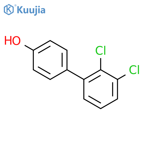 [1,1'-Biphenyl]-4-ol,2',3'-dichloro- structure