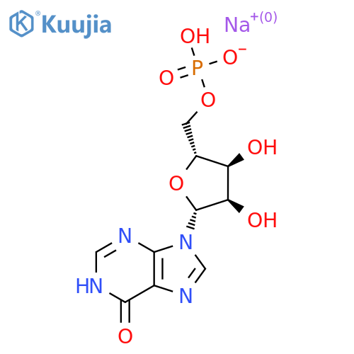 5'-Inosinic acid, monosodium salt structure