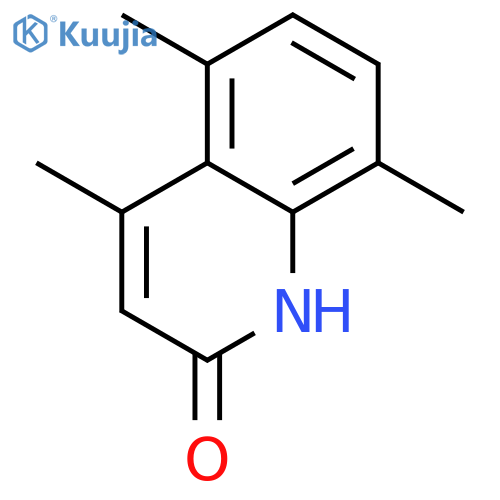 4,5,8-trimethylquinolin-2-ol structure