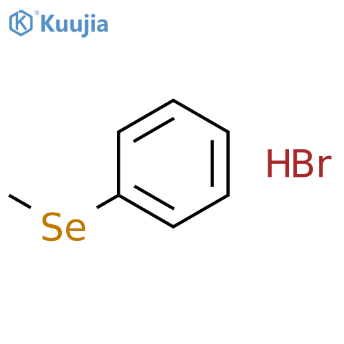 Hydrobromic acid, compd. with (methylseleno)benzene (1:1) structure