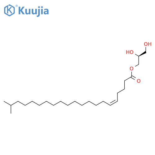 5-Heneicosenoic acid, 20-methyl-, (2S)-2,3-dihydroxypropyl ester, (5Z)- structure