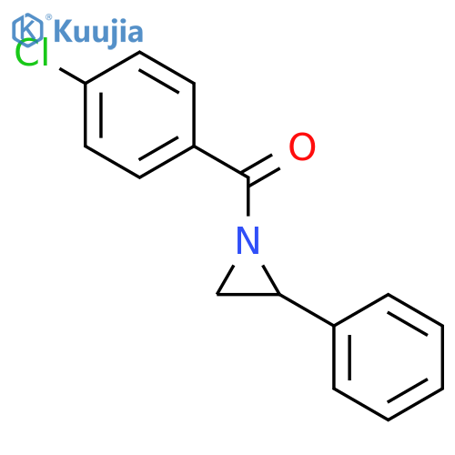 AZIRIDINE, 1-(4-CHLOROBENZOYL)-2-PHENYL- structure