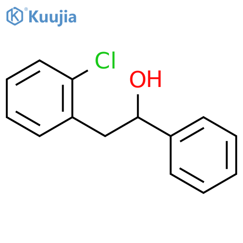 2-(2-Chlorophenyl)-1-phenylethan-1-ol structure