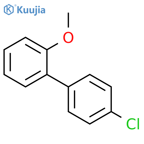 1,1'-Biphenyl, 4'-chloro-2-methoxy- structure