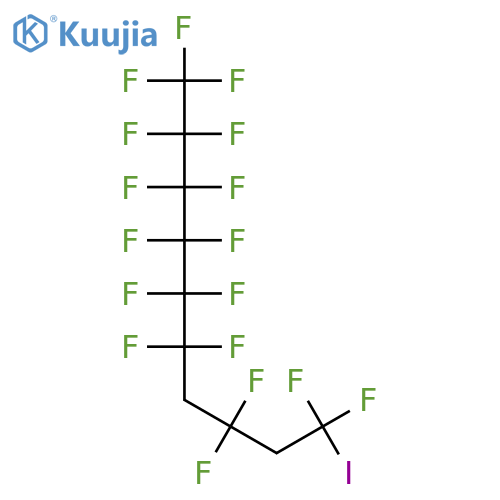 Decane, 1,1,1,2,2,3,3,4,4,5,5,6,6,8,8,10,10-heptadecafluoro-10-iodo- structure