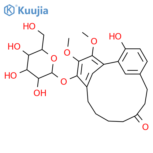 Myricanol; (ξ)-form, 11-Ketone, 5-O-β-D-glucopyranoside structure