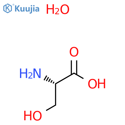 l-Serine monohydrate structure