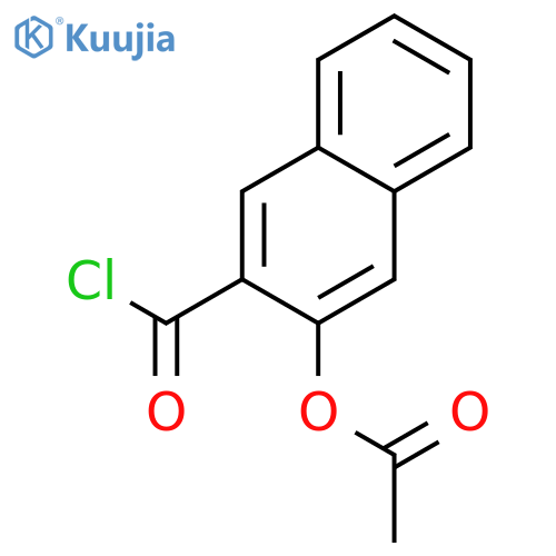 3-(Acetyloxy)-2-naphthalenecarbonyl Chloride structure