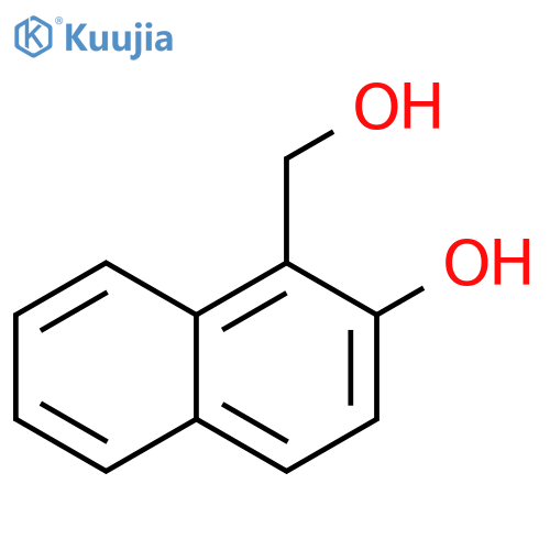 1-(hydroxymethyl)naphthalen-2-ol structure