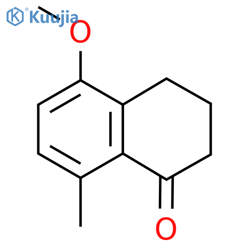 5-methoxy-8-methyl-3,4-dihydro-1(2H)-naphthalenone structure