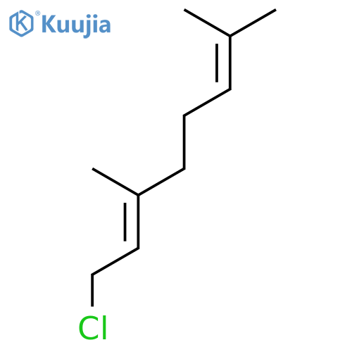 Geranyl chloride structure