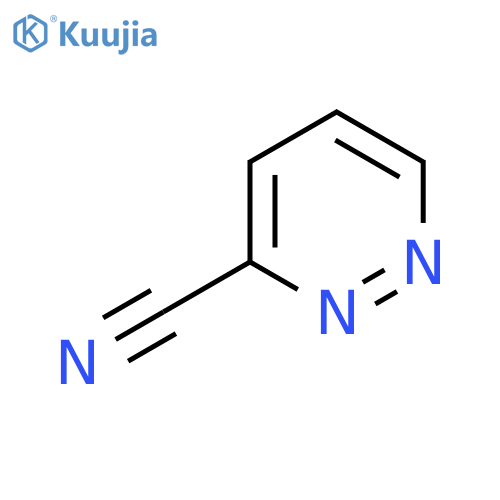 Pyridazine-3-carbonitrile structure