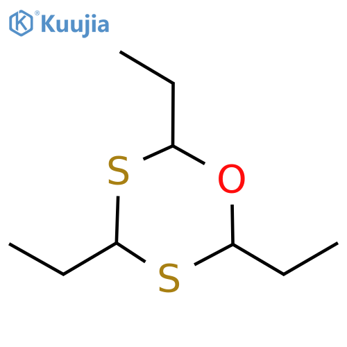 2,4,6-Triethyl-1,3,5-oxadithiane structure