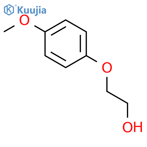 2-(4-Methoxyphenoxy)ethanol structure