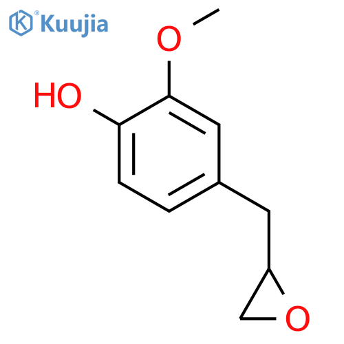 Phenol,2-methoxy-4-(2-oxiranylmethyl)- structure