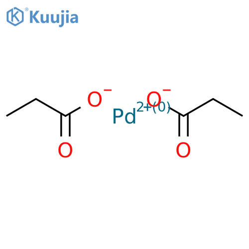 Palladium(II) propionate structure