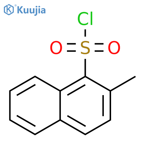 2-methylnaphthalene-1-sulfonyl chloride structure