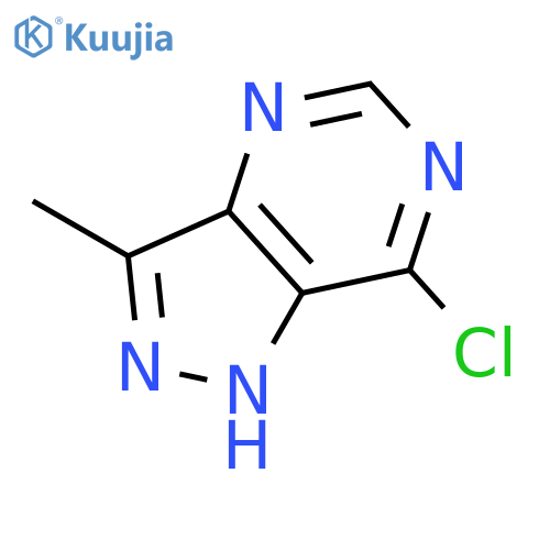 7-Chloro-3-methyl-1H-pyrazolo[4,3-d]pyrimidine structure