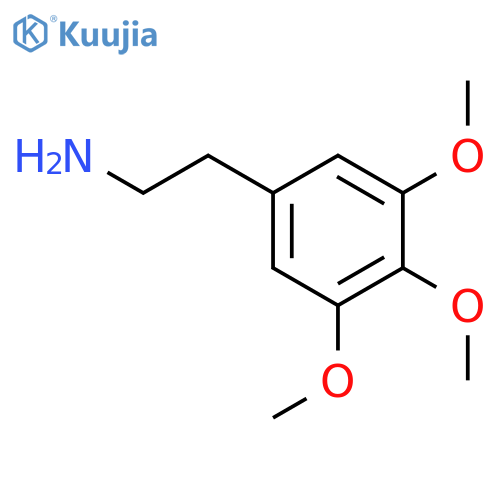 3,4,5-TRIMETHOXYPHENETHYLAMINE, HYDROCHLORIDE structure