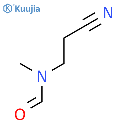 N-(2-cyanoethyl)-N-methylformamide structure