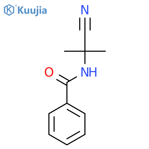 N-(1-cyano-1-methylethyl)benzamide structure
