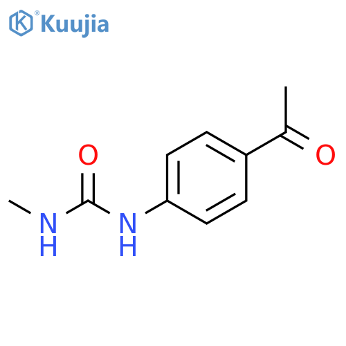 UREA, N-(4-ACETYLPHENYL)-N'-METHYL- structure
