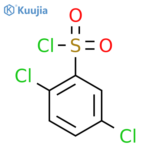 2,5-Dichlorobenzenesulfonyl chloride structure