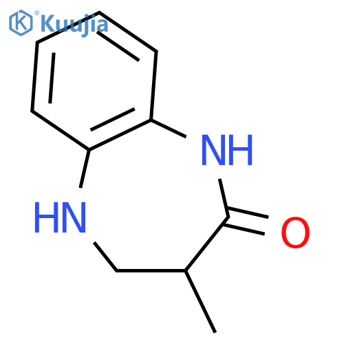 3-methyl-2,3,4,5-tetrahydro-1H-1,5-benzodiazepin-2-one structure