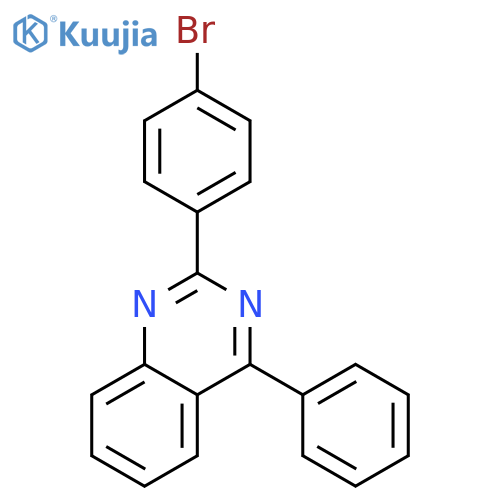 2-(4-Bromophenyl)-4-phenylQuinazoline structure