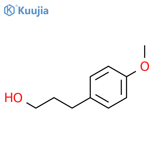 3-(4-Methoxyphenyl)-1-propanol structure